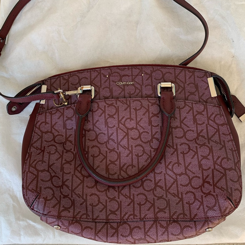 Calvin Klein Purple Purse